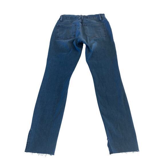 NWT Good American Good Waist Stepped-hem Skinny High-rise Jeans Size 10/30 - Picture 6 of 12